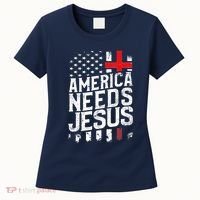 America Needs Jesus Women's T-Shirt thumb 0
