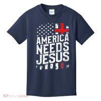 America Needs Jesus Kids T-Shirt thumb 0
