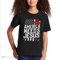 America Needs Jesus Kids T-Shirt thumb 2