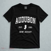 Audubon New Jersey Nj Vintage Athletic Sports T-Shirt thumb 5