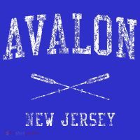 Avalon New Jersey Nj Nautical Sports Kids Long Sleeve Plaid Pajama Set thumb 2