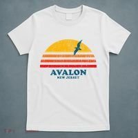Avalon New Jersey Nj Vintage Casual T-Shirt thumb 5