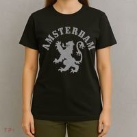 Amsterdam Netherlands Lion Dutch Holland Vintage Amsterdam T-Shirt thumb 4