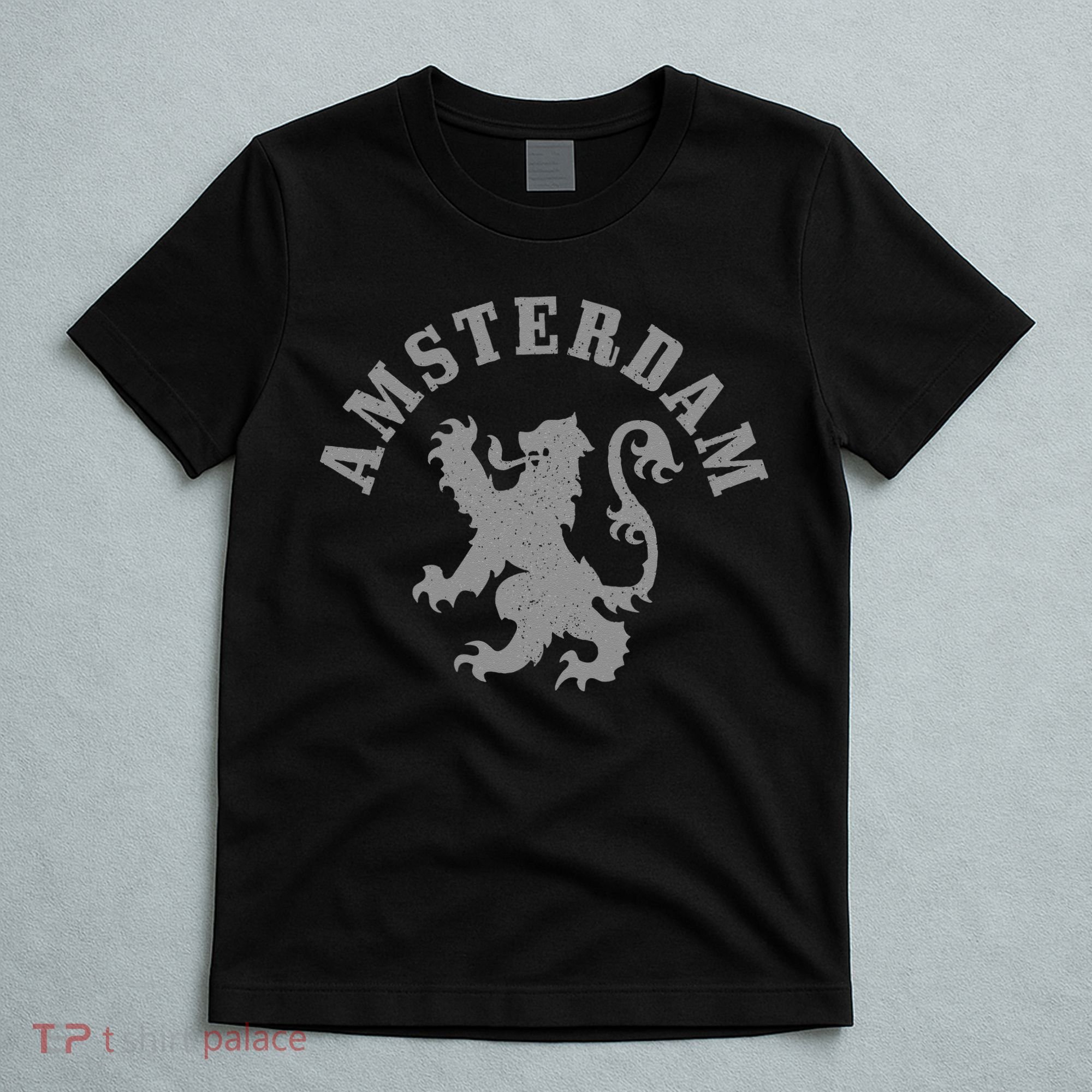 Amsterdam Netherlands Lion Dutch Holland Vintage Amsterdam T-Shirt