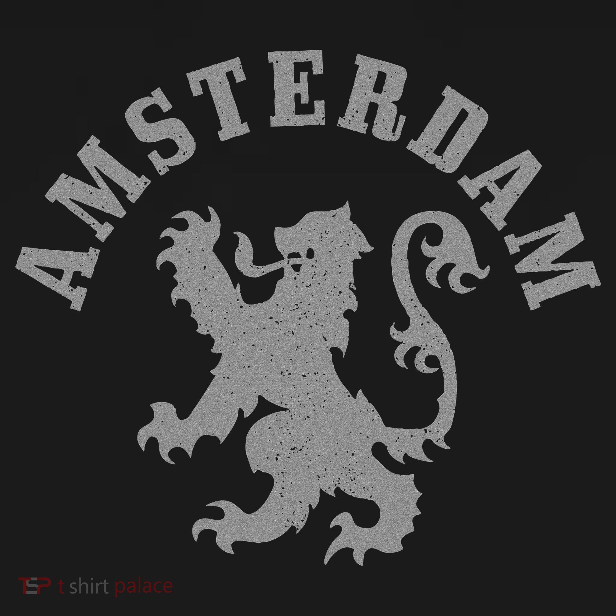 Amsterdam Netherlands Lion Dutch Holland Vintage Amsterdam T-Shirt