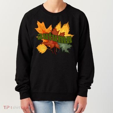 Autumn Nature Leaves Women's Sweatshirt
