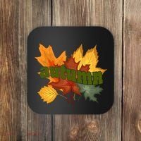 Autumn Nature Leaves Coaster thumb 0