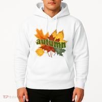 Autumn Nature Leaves Hoodie thumb 2