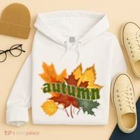 Autumn Nature Leaves Hoodie thumb 4