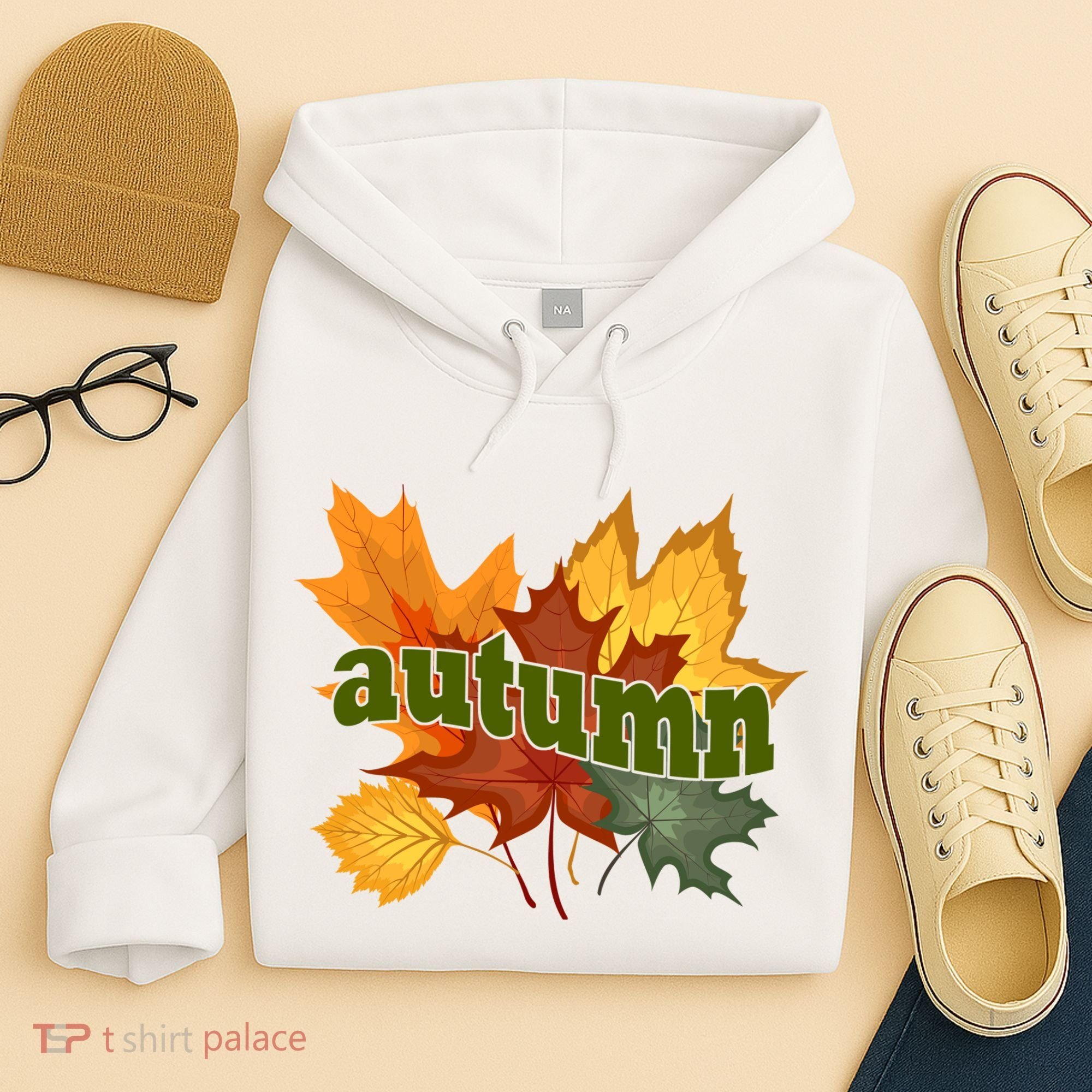 Autumn Nature Leaves Hoodie