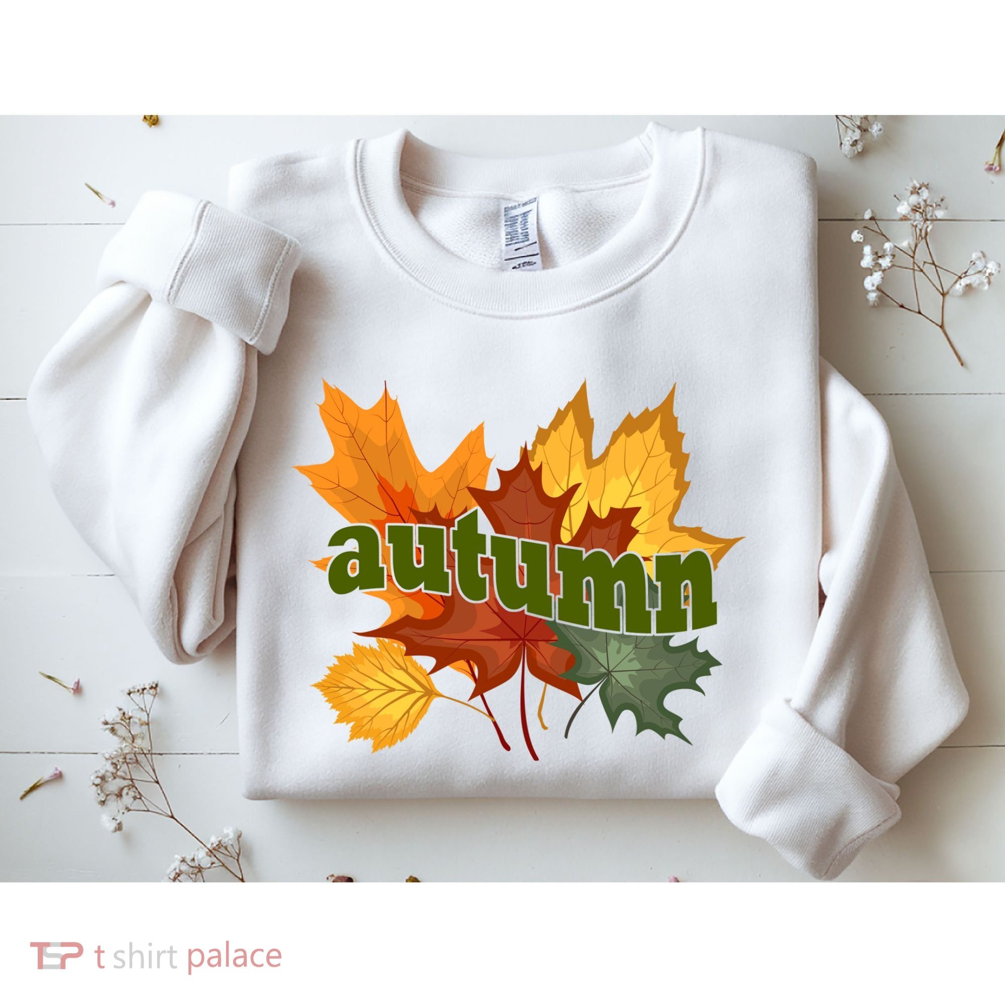 Autumn Nature Leaves Sweatshirt