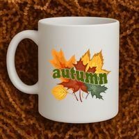 Autumn Nature Leaves Coffee Mug thumb 2