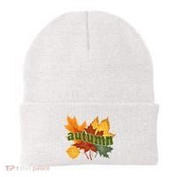 Autumn Nature Leaves Beanie thumb 0