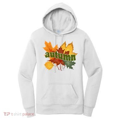 Autumn Nature Leaves Women's Hoodie