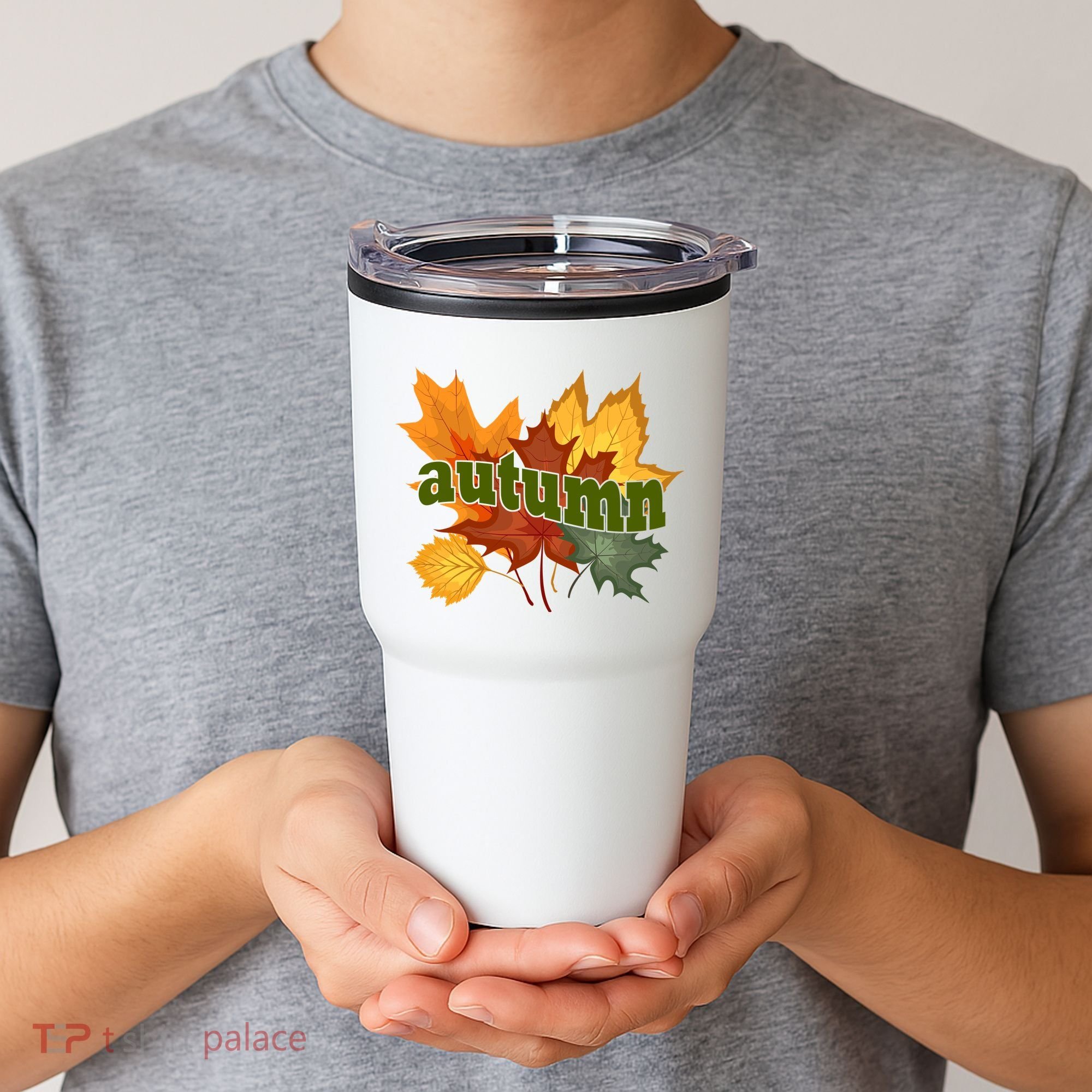 Autumn Nature Leaves Tumbler