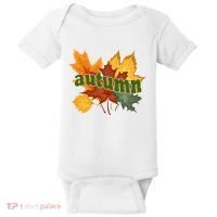 Autumn Nature Leaves Baby Bodysuit thumb 0