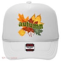 Autumn Nature Leaves Hat thumb 0