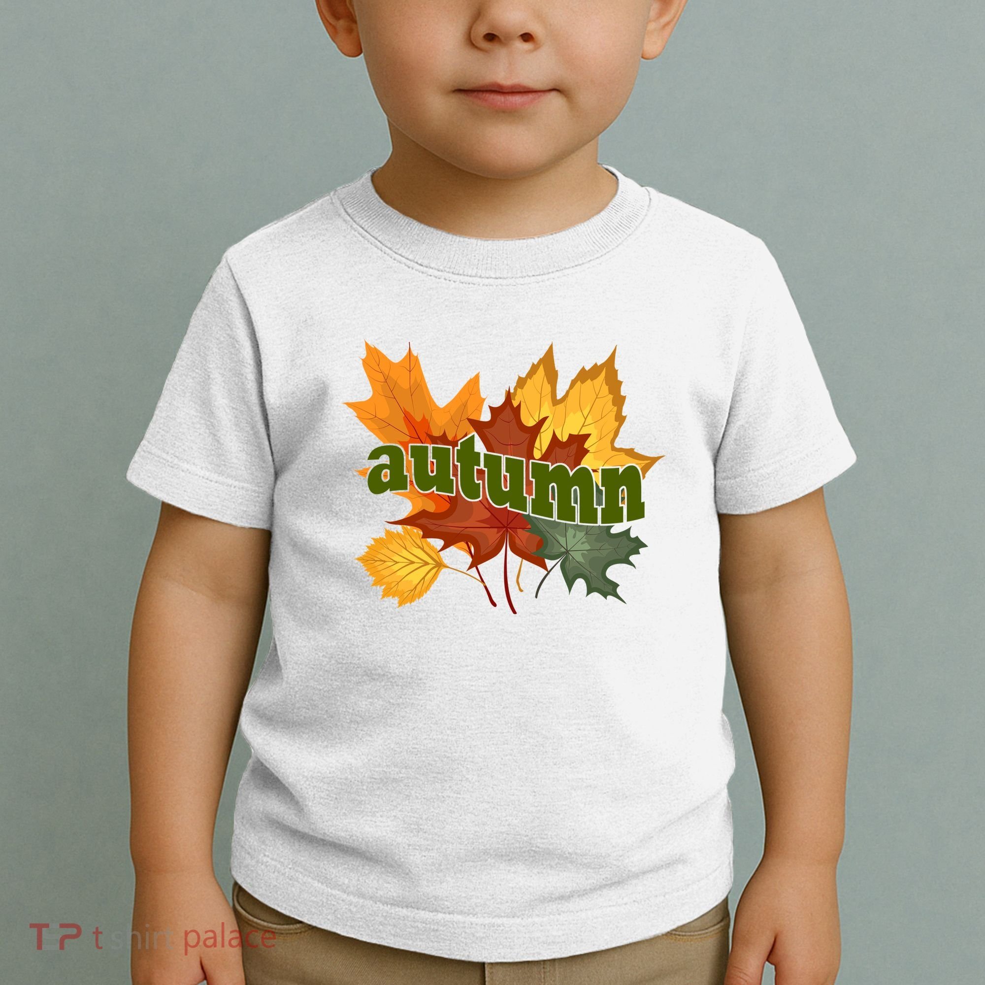 Autumn Nature Leaves Toddler T-Shirt