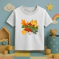 Autumn Nature Leaves Toddler T-Shirt thumb 3