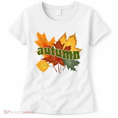Autumn Nature Leaves Women's T-Shirt