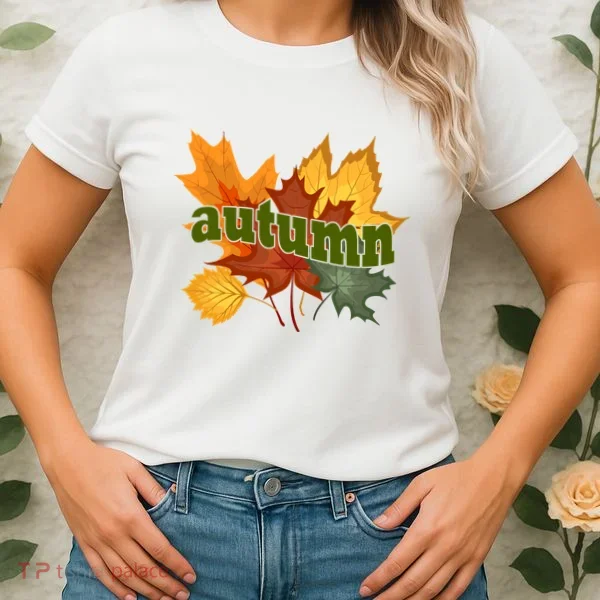 Autumn Nature Leaves Women's T-Shirt
