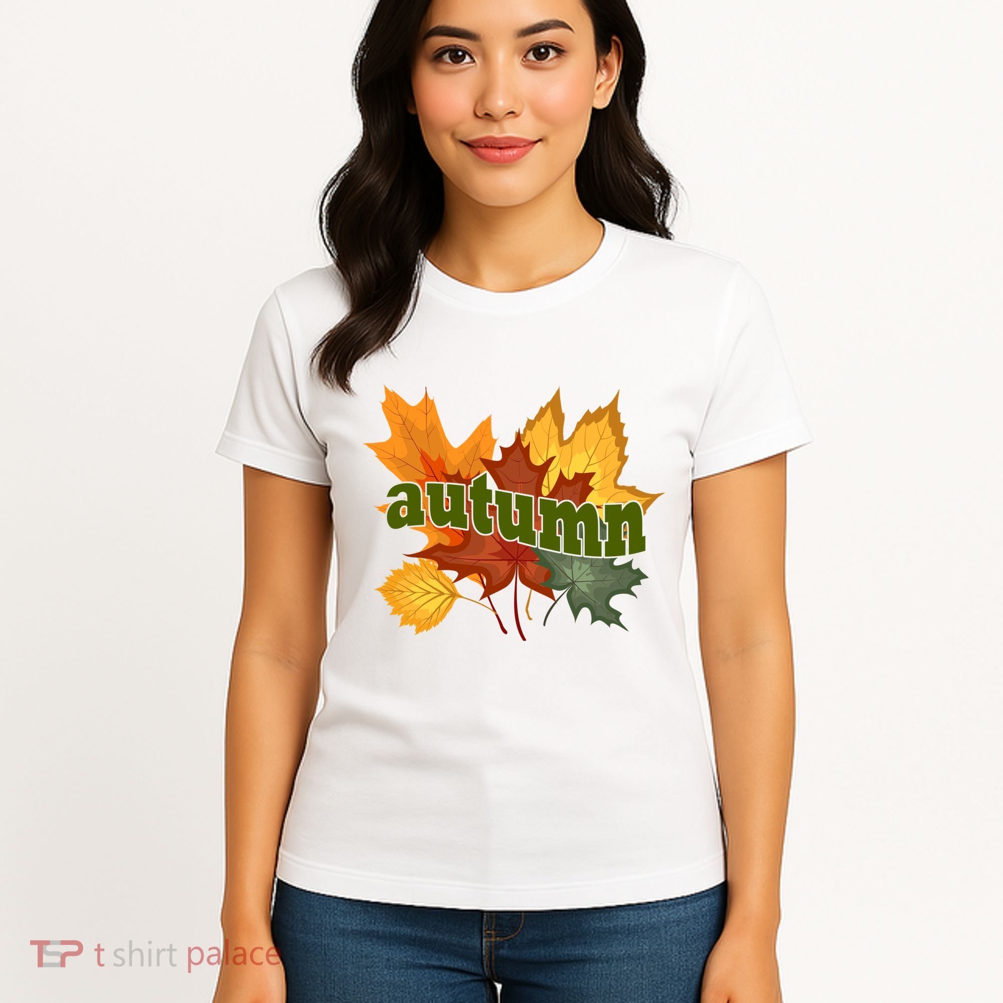 Autumn Nature Leaves Women's T-Shirt