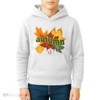 Autumn Nature Leaves Kids Hoodie thumb 4