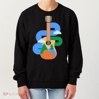 Abstract Nature Lover Guitar Women's Sweatshirt thumb 0