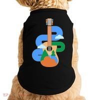 Abstract Nature Lover Guitar Doggie Tank thumb 0