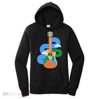Abstract Nature Lover Guitar Women's Hoodie thumb 0