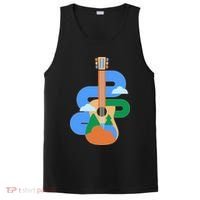 Abstract Nature Lover Guitar PosiCharge Competitor Tank thumb 0