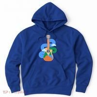 Abstract Nature Lover Guitar Hoodie thumb 0