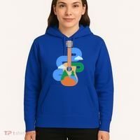 Abstract Nature Lover Guitar Hoodie thumb 5