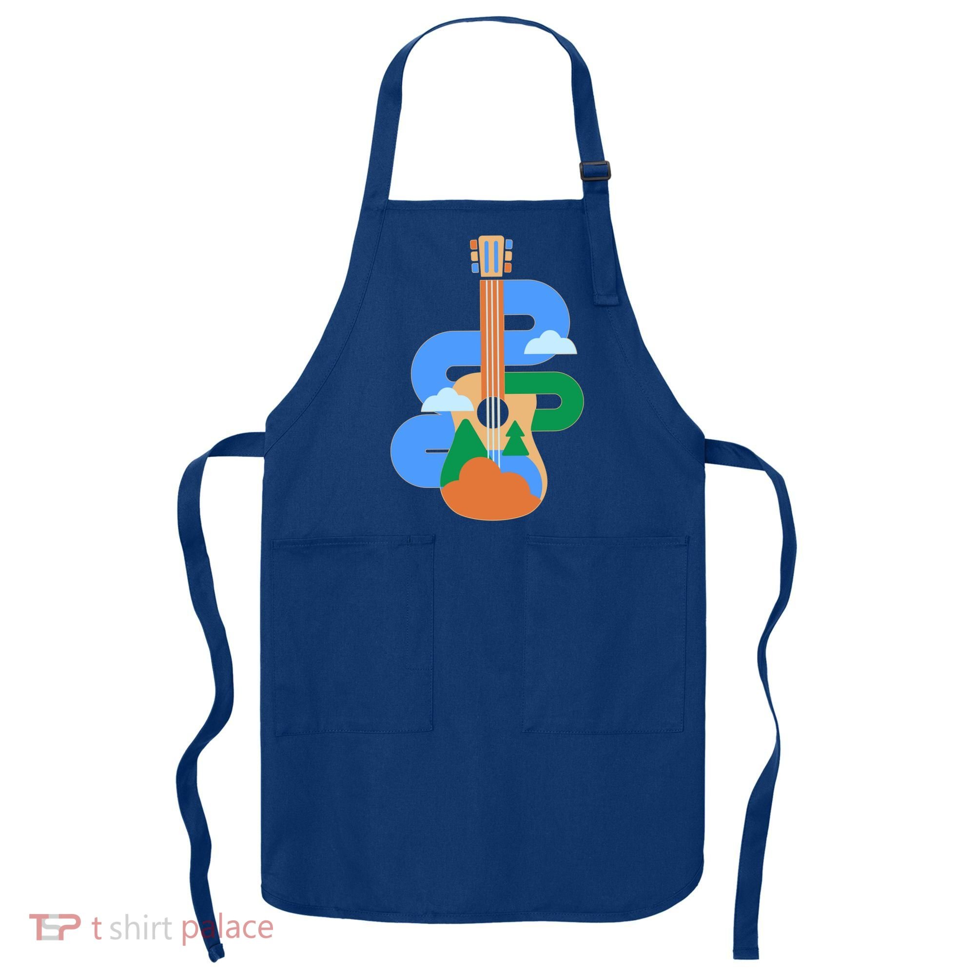 Abstract Nature Lover Guitar Apron