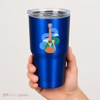 Abstract Nature Lover Guitar Tumbler thumb 2