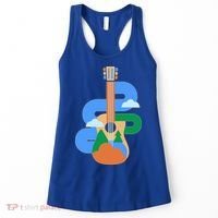 Abstract Nature Lover Guitar Women's Tank Top thumb 0