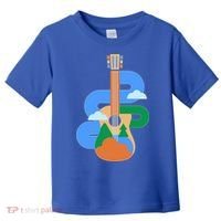 Abstract Nature Lover Guitar Toddler T-Shirt thumb 0
