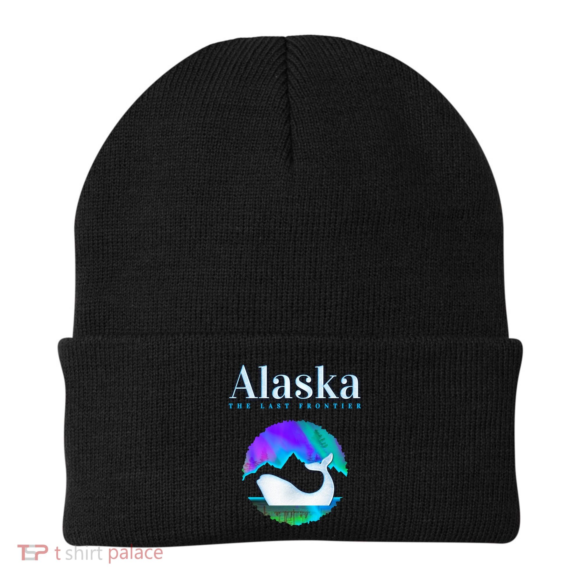Alaska Northern Lights Orca Whale With Aurora Borealis Meaningful Gift Beanie