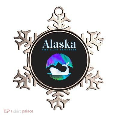 Alaska Northern Lights Orca Whale With Aurora Borealis Meaningful Gift Ornament