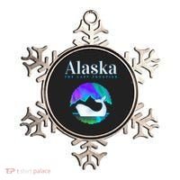 Alaska Northern Lights Orca Whale With Aurora Borealis Meaningful Gift Ornament thumb 0