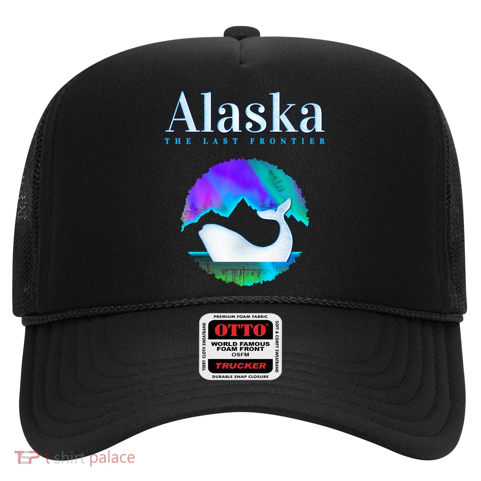 Alaska Northern Lights Orca Whale With Aurora Borealis Meaningful Gift Hat