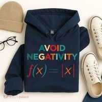 Avoid Negativity Math Equation Funny Math Teacher Hoodie thumb 4