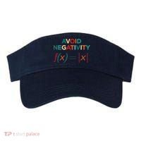 Avoid Negativity Math Equation Funny Math Teacher Visor thumb 0