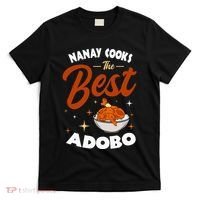Adobo Nanay Mom Pinoy Chicken Rice Cuisine Mother's Day T-Shirt thumb 0