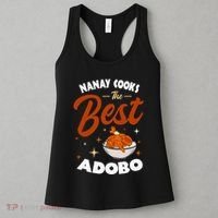 Adobo Nanay Mom Pinoy Chicken Rice Cuisine Mother's Day Women's Tank Top thumb 3