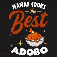 Adobo Nanay Mom Pinoy Chicken Rice Cuisine Mother's Day Women's Tank Top thumb 5