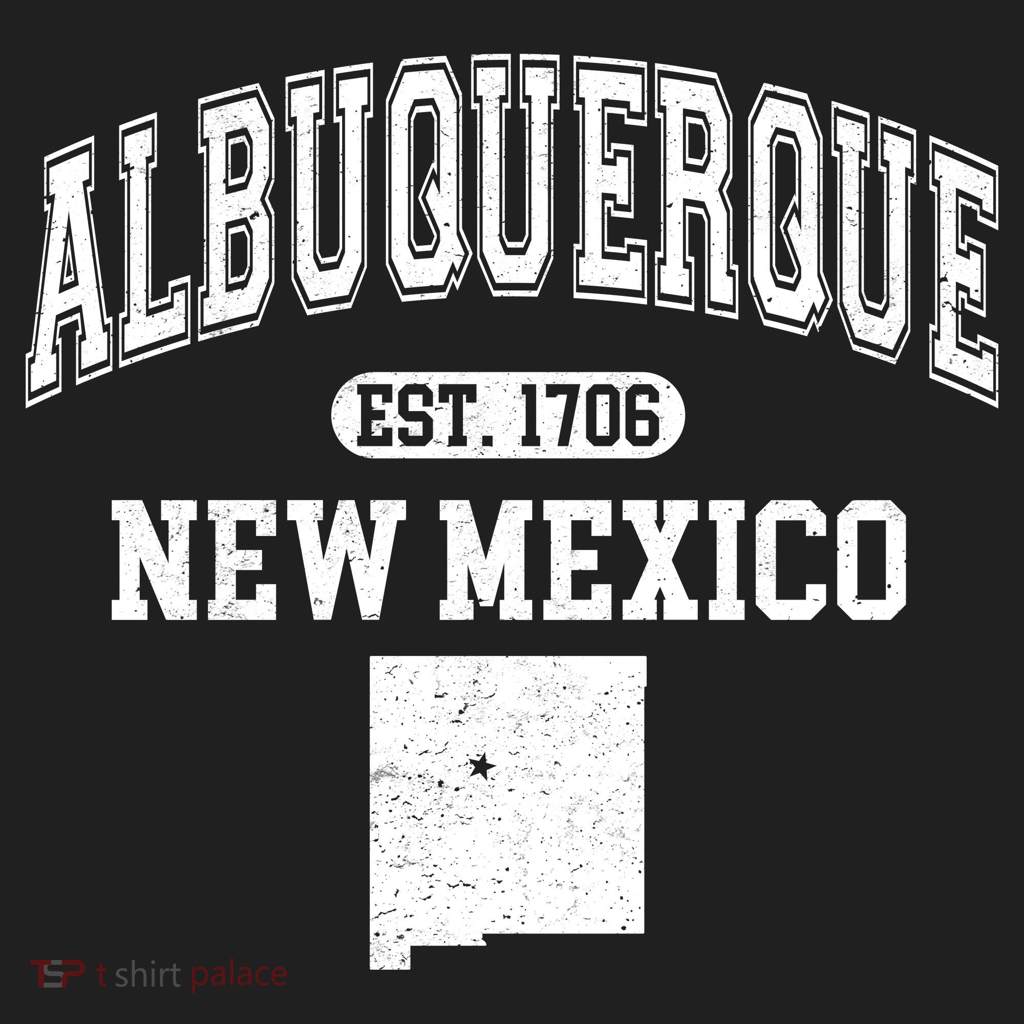 Albuquerque New Mexico Est. 1706 Varsity Beanie