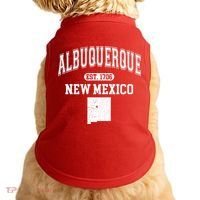 Albuquerque New Mexico Est. 1706 Varsity Doggie Tank thumb 0