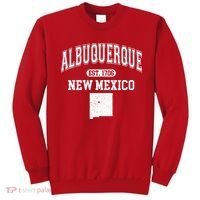 Albuquerque New Mexico Est. 1706 Varsity Sweatshirt thumb 0