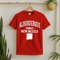 Albuquerque New Mexico Est. 1706 Varsity T-Shirt thumb 2